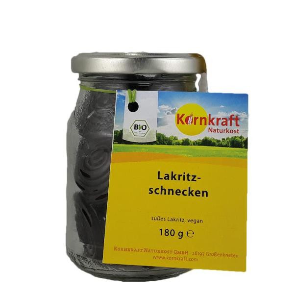 Produktfoto zu Lakritzschnecken im Mehrwegglas - 180g