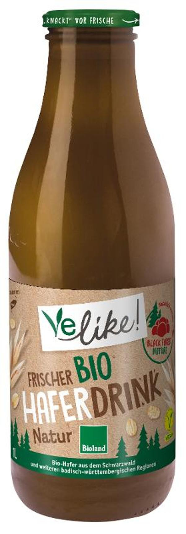 Produktfoto zu VeLike Haferdrink frisch - 1 Liter