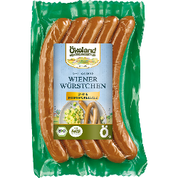 Produktfoto zu Ökoland Wiener Würstchen - 200 g