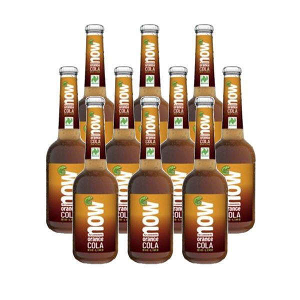 Produktfoto zu now Orange Cola - 10 x 0,33l