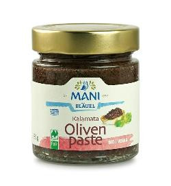 Produktfoto zu Mani Bläuel Kalamata Olivenpaste - 180g