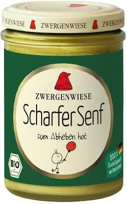 Produktfoto zu Zwergenwiese Scharfer Senf - 160ml