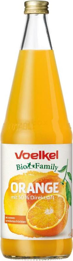 Produktfoto zu Voelkel family Orange - 6 x 1l