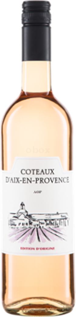 Produktfoto zu Coteaux d'Aix-en-Provence Rosé AOP ÉDITION D'ORIGINE, trocken - 0,75l