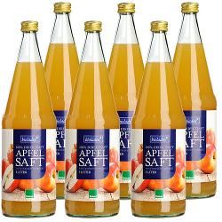 Produktfoto zu b*Apfelsaft naturtrüb - 6 x 1l