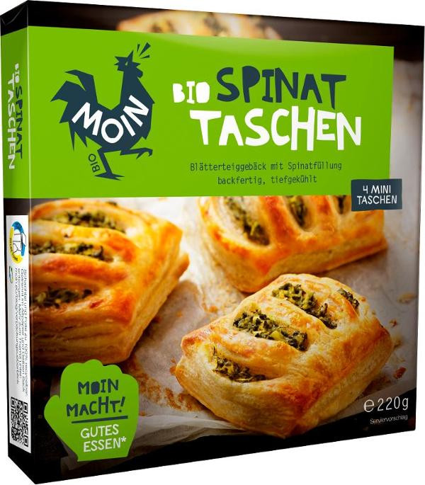 Produktfoto zu TK - Spinat Taschen  - 4 Stück