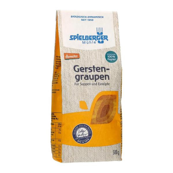 Produktfoto zu Spielberger Gerstengraupen - 500g