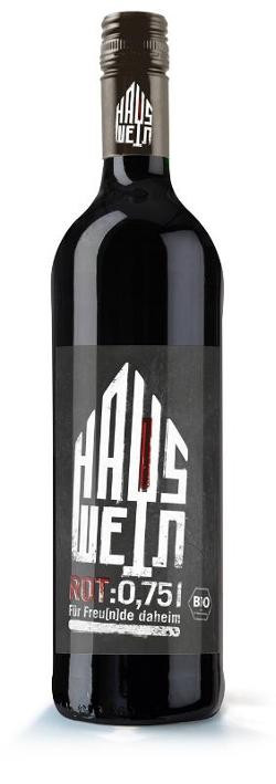 Produktfoto zu Hauswein rot - 0,75l