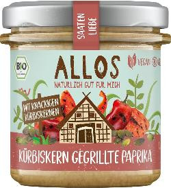 Produktfoto zu Allos Saatenliebe Kürbiskerne gegrillte Paprika - 135g