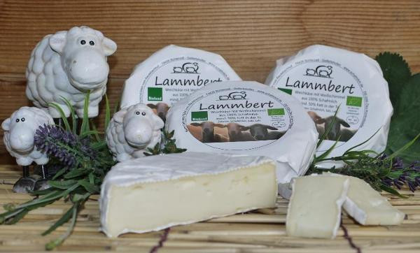 Produktfoto zu Lammbert, Schaf-Weichkäse - ca. 250g