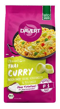 Produktfoto zu Davert Thai Curry Pfanne - 170g