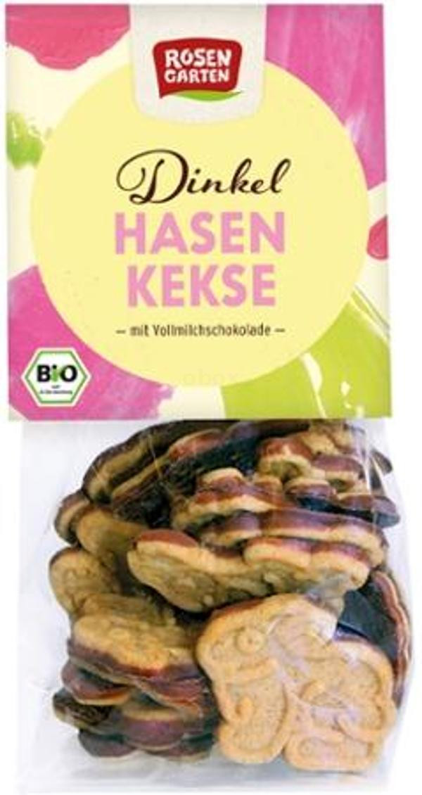 Produktfoto zu Rosengarten Dinkel Osterhasen Keks Vollmillch - 150g