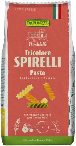 Produktfoto zu Rapunzel Spirelli Tricolore Semola bunt - 500g