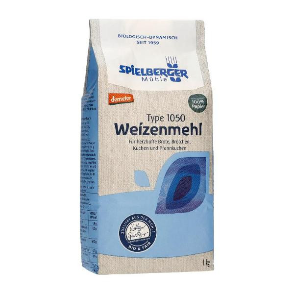 Produktfoto zu Spielberger Weizenmehl 1050 - 1kg