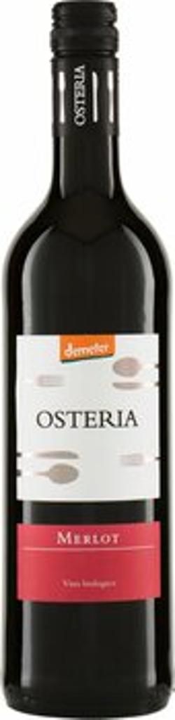 Produktfoto zu OSTERIA Merlot Demeter, trocken - 0,75l