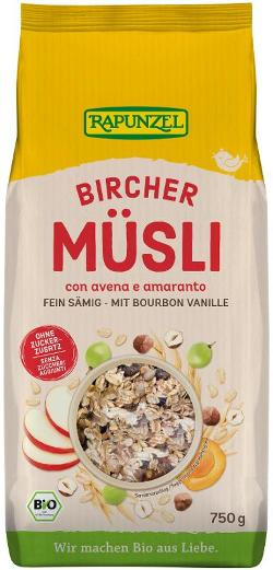 Produktfoto zu Rapunzel Bircher Müsli - 750g