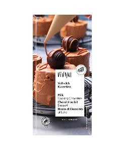 Produktfoto zu Vivani Vollmilch Kuvertüre - 200 g