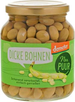 Produktfoto zu Nur Puur Dicke Bohnen - 350g