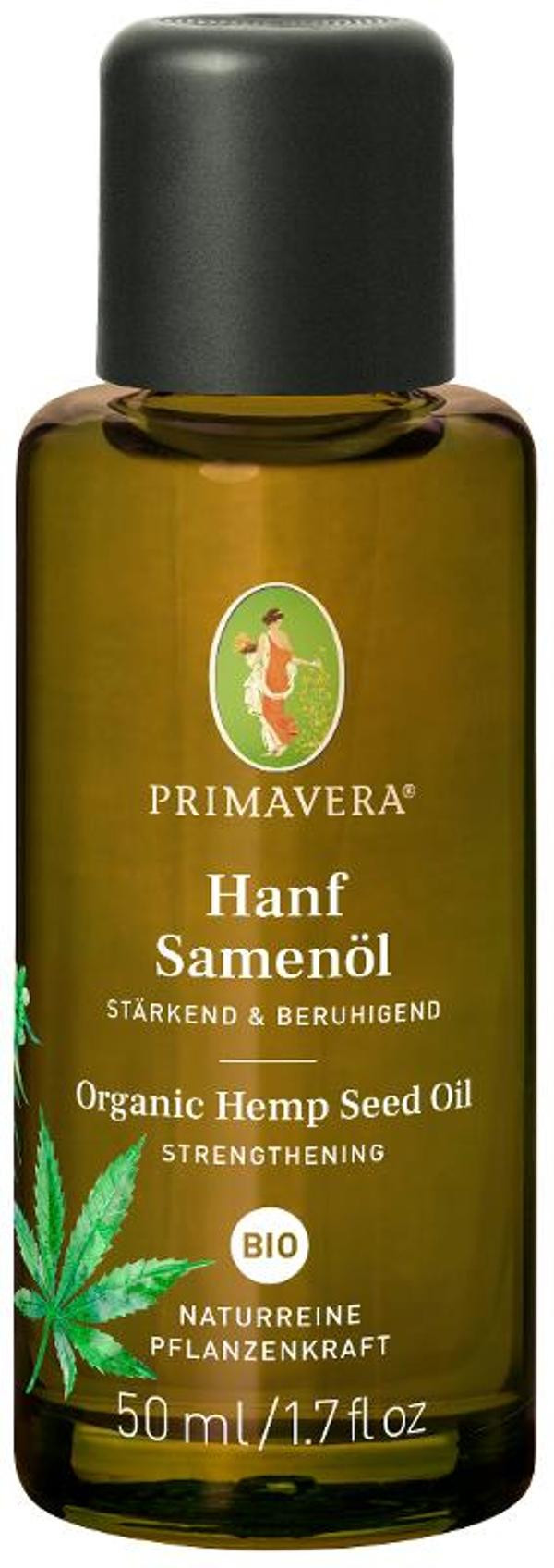 Produktfoto zu Primavera Hanfsamenöl - 50ml