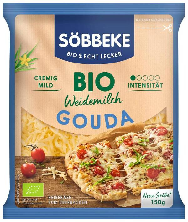 Produktfoto zu Söbbeke Gouda Reibekäse - 150 g