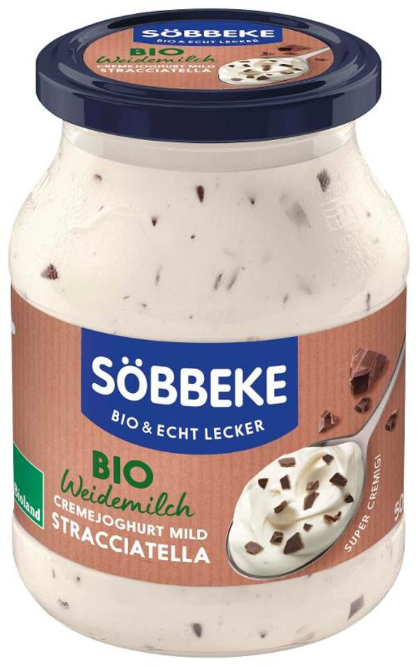 Produktfoto zu Bioladen Joghurt Stracciatella, 7,5% - 500g