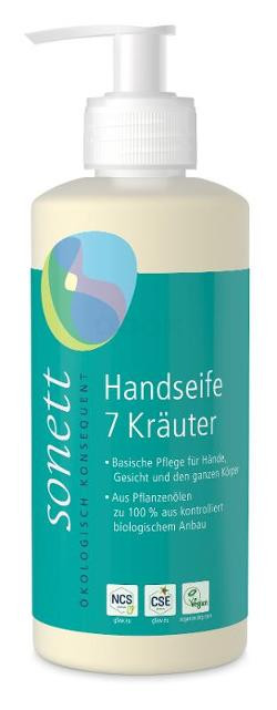 Produktfoto zu Handseife 7 Kräuter - 300ml