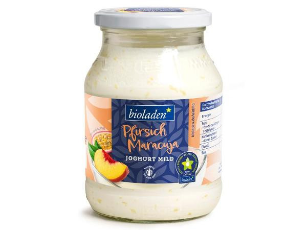 Produktfoto zu Bioladen Joghurt Pfirsich-Maracuja, 3,8% - 500g