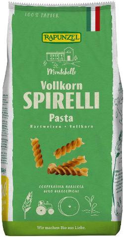 Produktfoto zu Rapunzel Vollkorn Spirelli - 500g