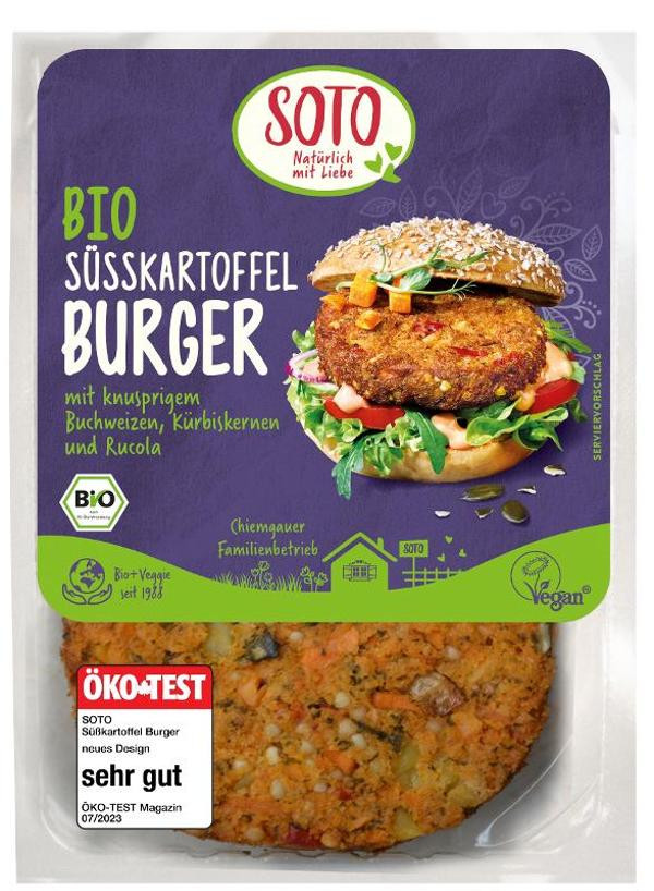 Produktfoto zu Süßkartoffel-Burger - 160g