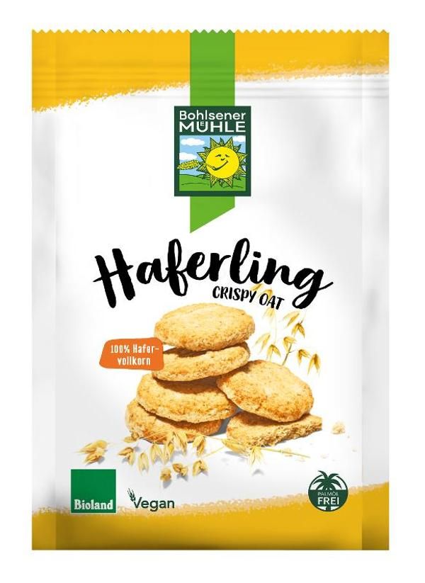 Produktfoto zu Bohlsener Mühle Haferlinge - 125g