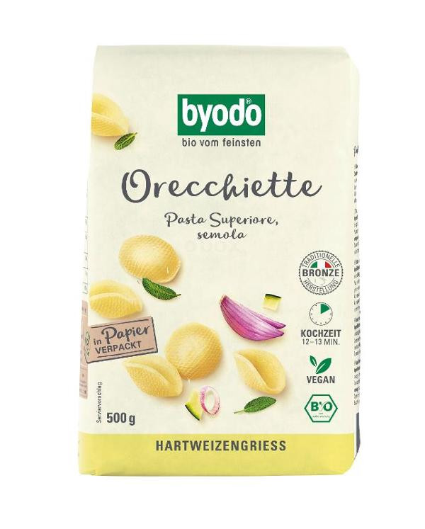 Produktfoto zu Byodo Orecchiette semola - 500g