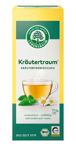 Produktfoto zu Lebensbaum Kräutertee Kräutertraum - 20 x 1,5g