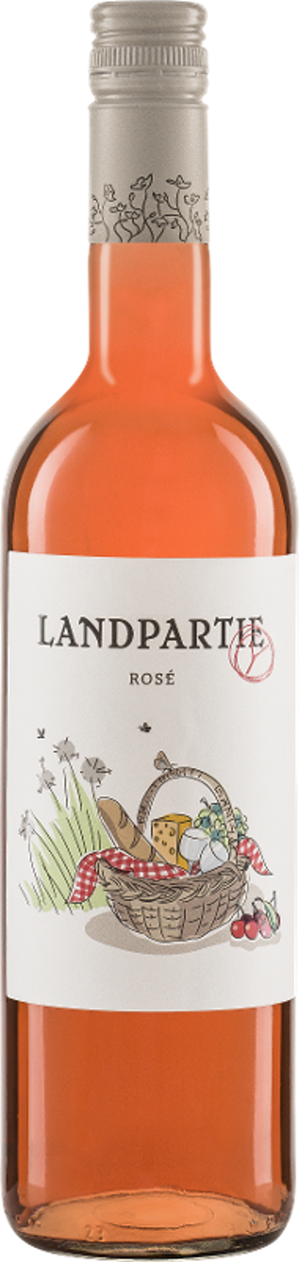 Produktfoto zu LANDPARTY Rosé 2022, halbtrocken - 0,75l