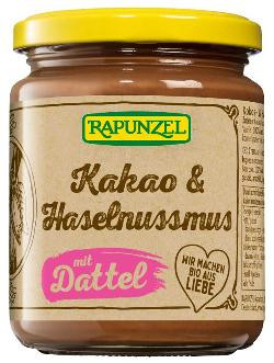 Produktfoto zu Kakao & Haselnussmus mit Dattel - 250g