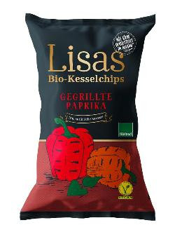 Produktfoto zu Kesselchips gegrillte Paprika - 125g