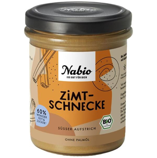 Produktfoto zu Nabio Aufstrich Zimtschnecke - 175 g