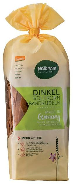 Produktfoto zu Naturata Vollkorn Dinkel Bandnudeln - 500g