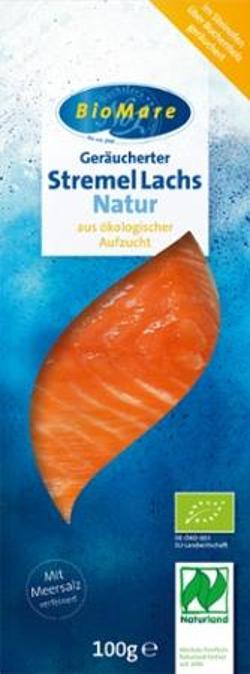 Produktfoto zu Bio Mare Stremellachs Natur - 100g