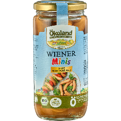 Produktfoto zu Ökoland Wiener Minis - 180g