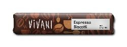 Produktfoto zu Vivani Schokoriegel Espresso Biscotti - 40g