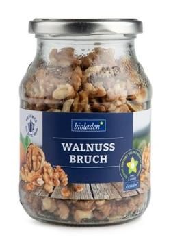 Produktfoto zu Bioladen Walnussbruch im Glas - 220g