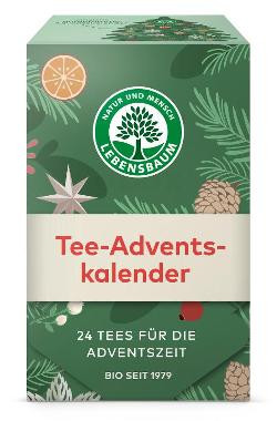 Produktfoto zu Lebensbaum Tee Adventskalender