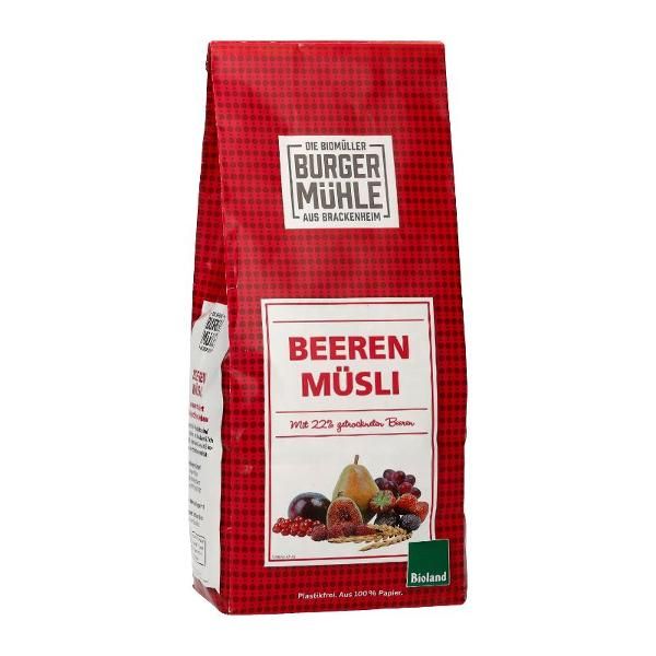 Produktfoto zu Burger Mühle Beerenmüsli - 750g