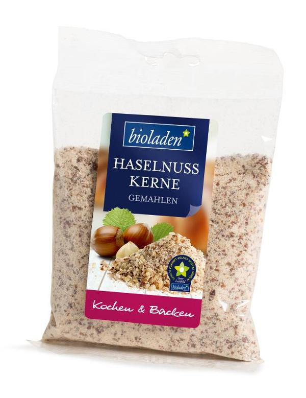 Produktfoto zu Bioladen Haselnusskerne natur gemahlen - 100g