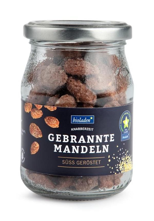 Produktfoto zu Bioladen Gebrannte Mandeln - 130g