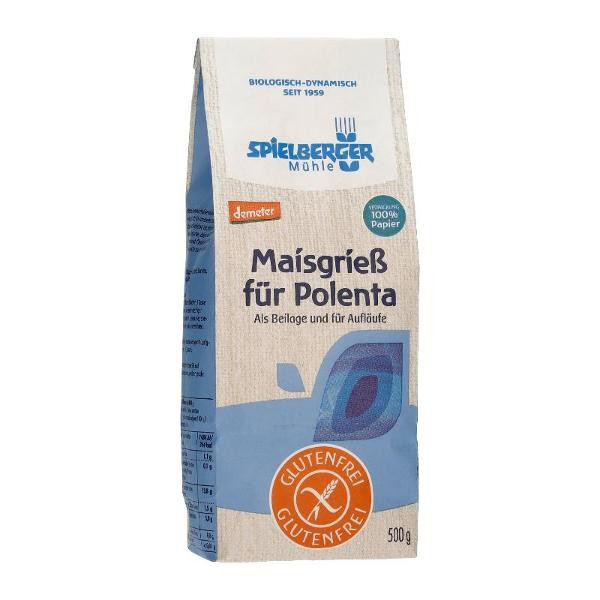 Produktfoto zu Spielberger Maisgrieß Polenta gf - 500g