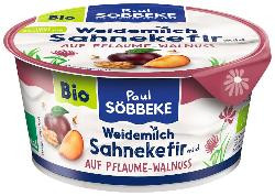 Produktfoto zu Sahne Kefir Pflaume-Walnuss - 150g