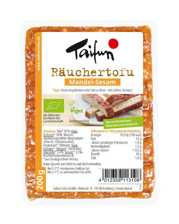 Produktfoto zu Räuchertofu Mandel-Sesam - 200g