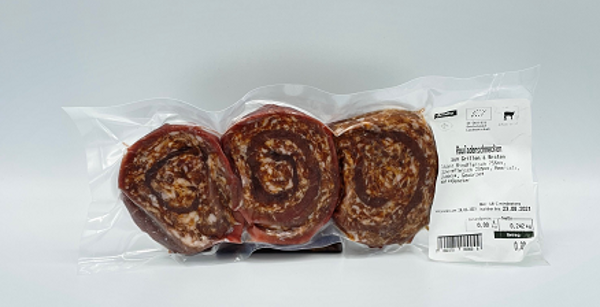 Produktfoto zu Johannshof TK - Rouladenschnecken - 3 Stück