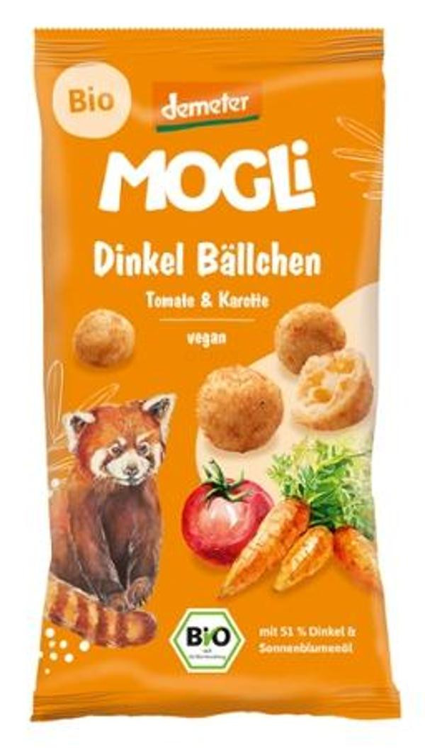 Produktfoto zu Dinkel Bällchen Tomate Kartotte - 40g